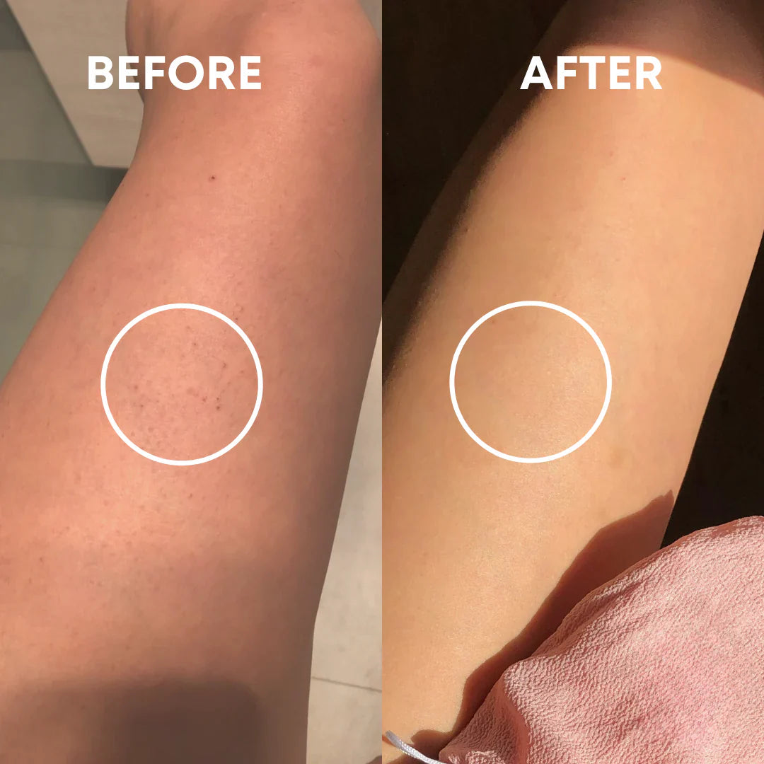 BarePear Pink Exfoliating Glove